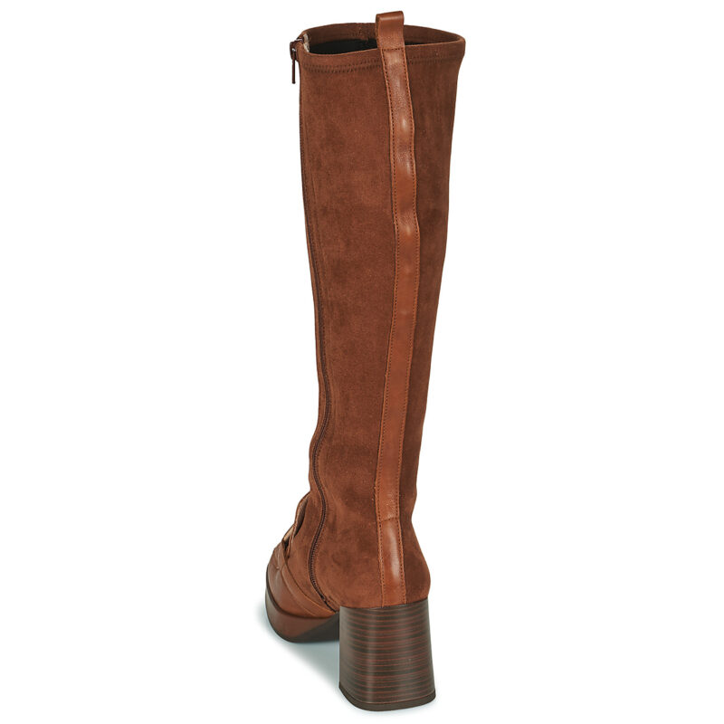 Hispanitas NATALIE Braun Stiefeletten mit Absatz Damen - 5