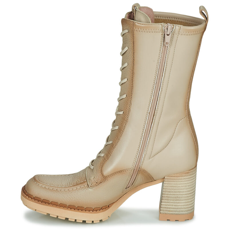 Hispanitas MICHELLE Beige Women's Ankle Boots - 4