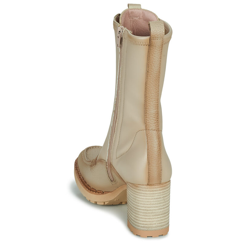 Hispanitas MICHELLE Beige Women's Ankle Boots - 5