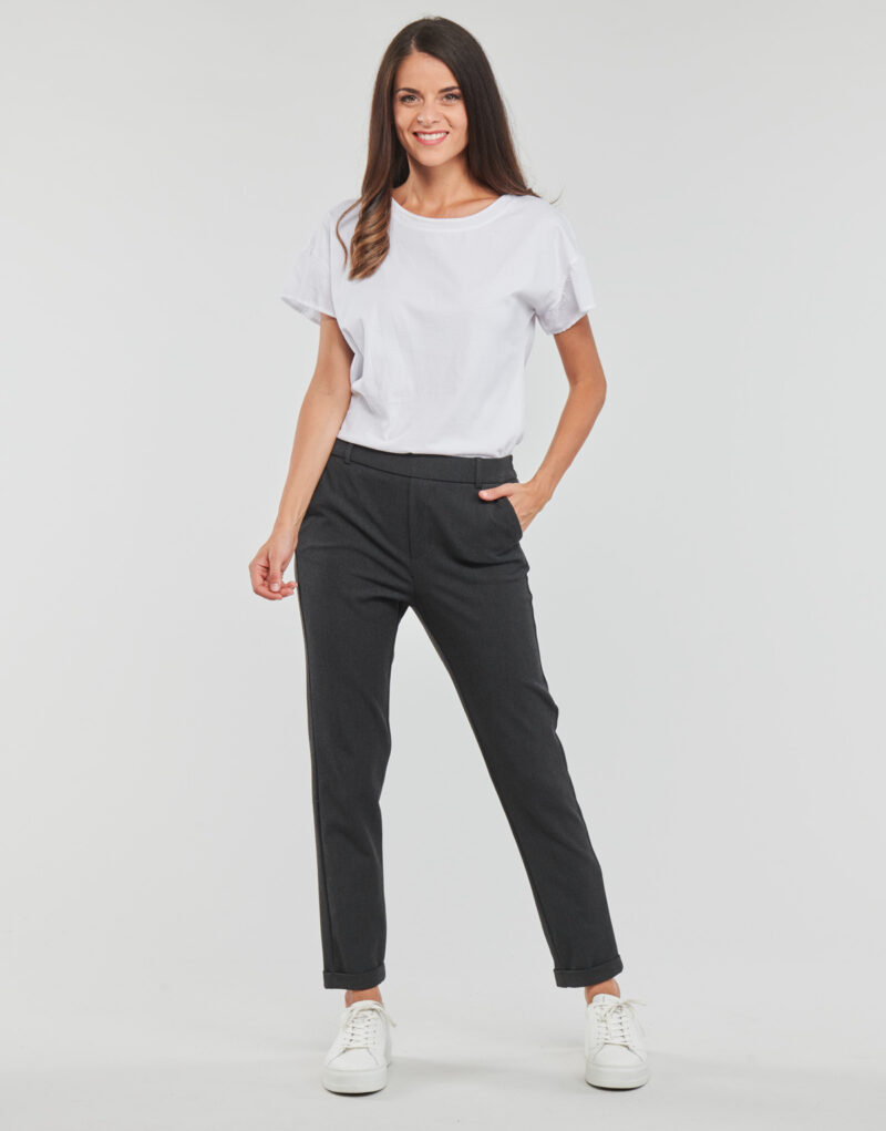 Pantaolini dritti Vero Moda VMMAYA Grigio Pantaolini dritti Donna - 2