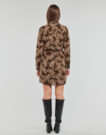 Abito corto  Vero Moda  VMSAGA  Marrone -  Abiti corti Donna - 4