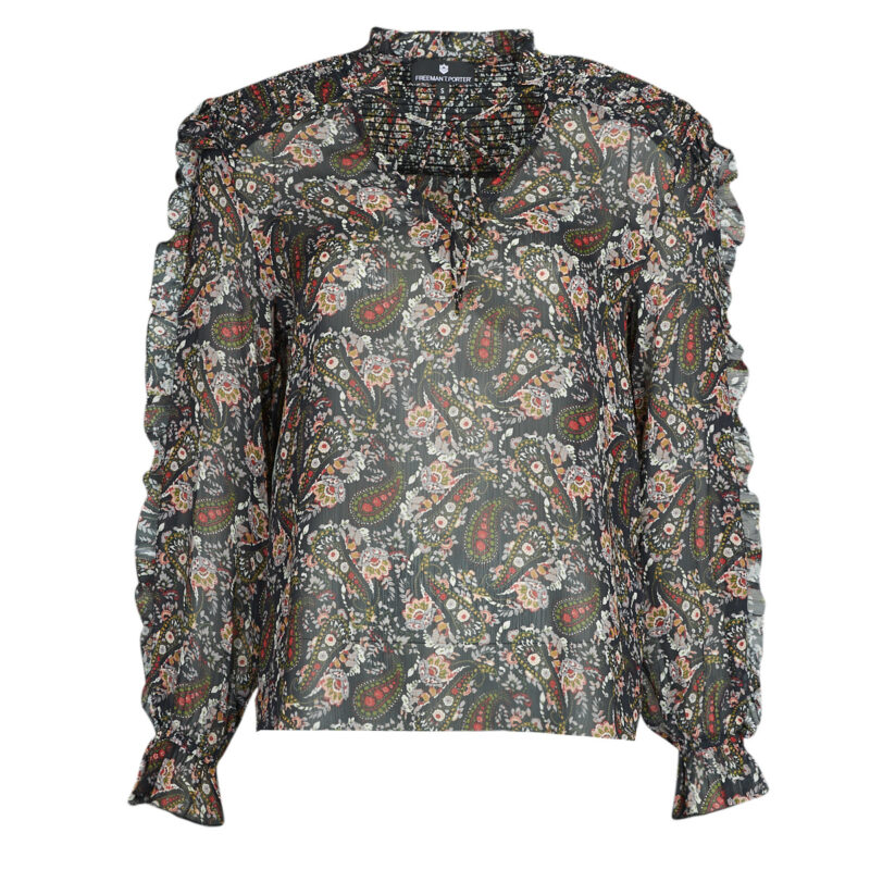 Freeman T.Porter BIANA ANTIC Mehrfarbige Bluse Damenblusen - 1