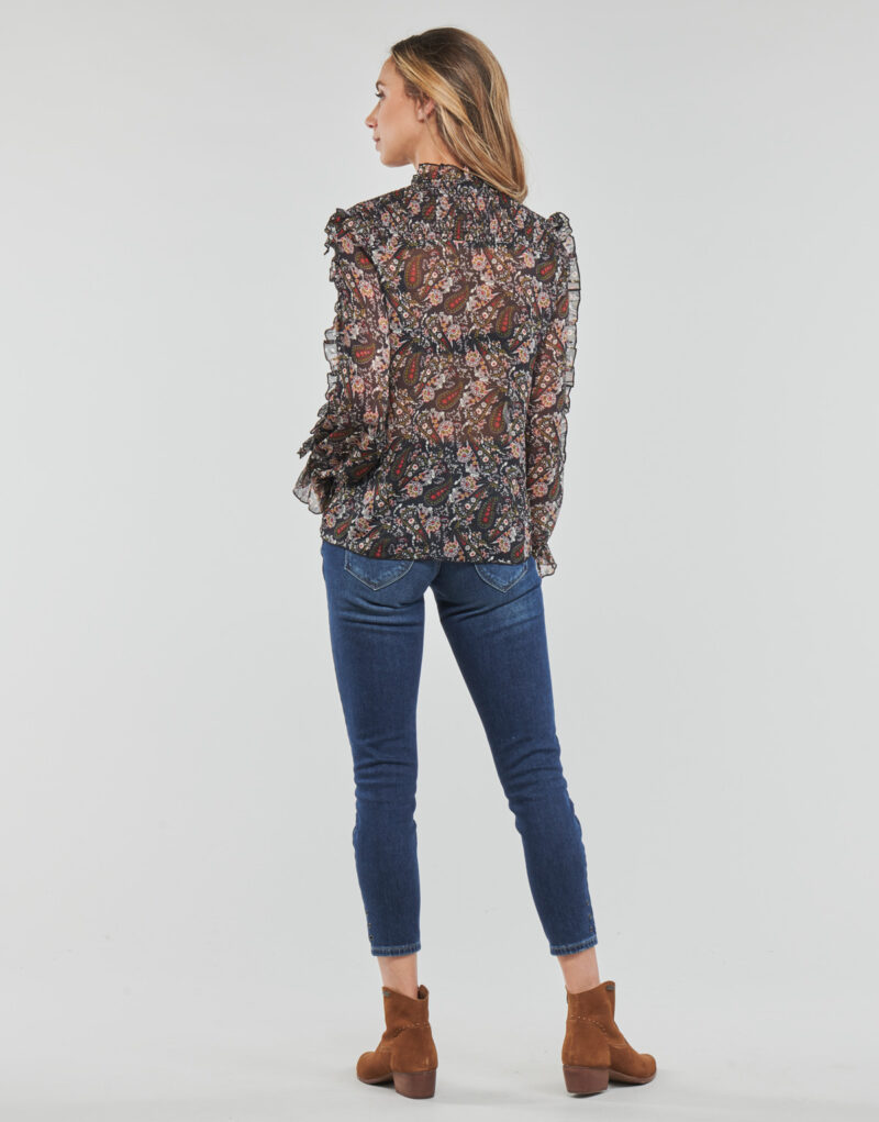 Freeman T.Porter BIANA ANTIC Mehrfarbige Bluse Damenblusen - 4