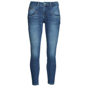 Jeans Slim  Freeman T.Porter  ALEXA HIGH WAIST CROPPED SDM  Blu -   Jeans Slim Donna
