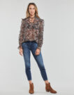 Jeans Slim Freeman T.Porter ALEXA HIGH WAIST CROPPED SDM Blu Jeans Slim Donna - 2