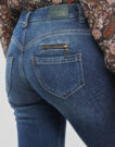 Jeans Slim Freeman T.Porter ALEXA HIGH WAIST CROPPED SDM Blu Jeans Slim Donna - 5