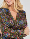 Camicia  Vila  VISURINA V-NECK L/S TOP/  Multicolore Camicie Donna - 5