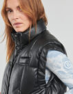 Duvet Guess ANNE VEST Nero Piumini Donna - 5