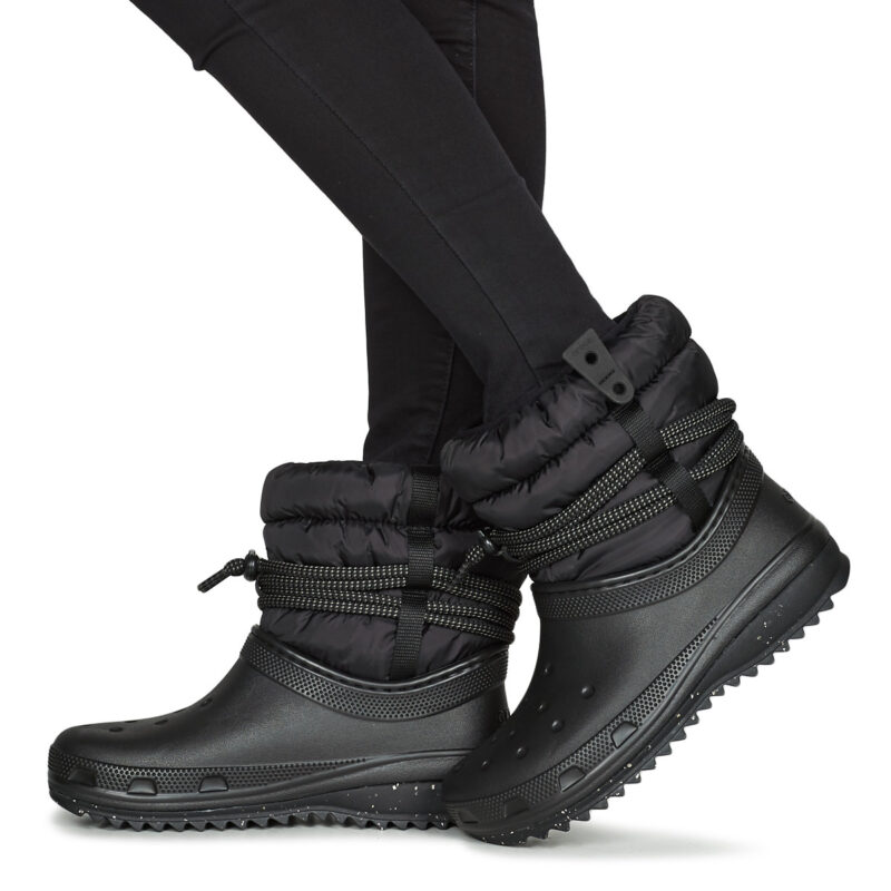 Crocs CLASSIC NEO PUFF LUXE BOOT W Noir Bottes de neige Femme - 8