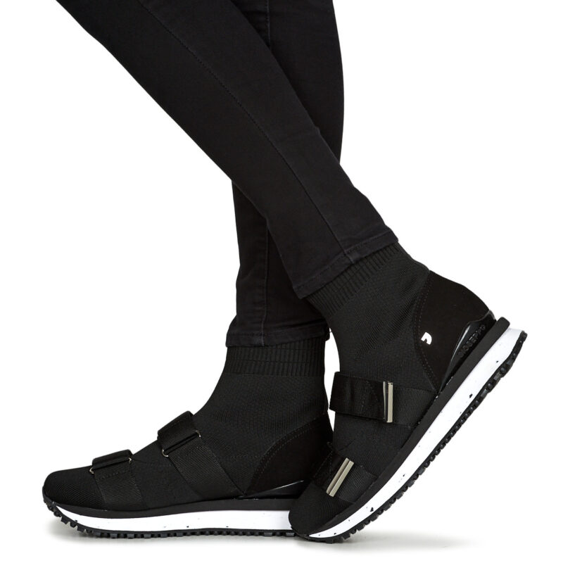 Gioseppo  ELVA  Nero -  Sneakers alte Donna - 8