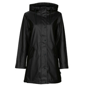 Parka  Only  ONLSALLY RAINCOAT OTW NOOS  Nero -   Parka Donna