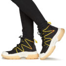Palladium PALLAWAVE LACE IT Nero Sneakers alte Donna - 8