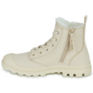 Palladium PAMPA HI ZIP WL Beige Stivaletti Donna - 4