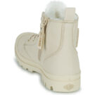 Palladium PAMPA HI ZIP WL Beige Stivaletti Donna - 5