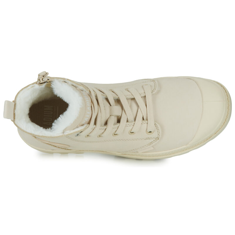 Palladium PAMPA HI ZIP WL Beige Stivaletti Donna - 6