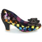 Irregular Choice Zapatos de tac&oacute;n negros para mujer BAN JOE - Talla 2