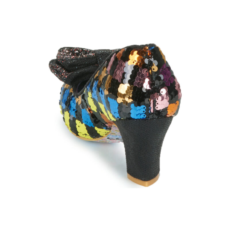 Irregular Choice Zapatos de tac&oacute;n negros para mujer BAN JOE - Talla 5