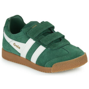 Gola HARRIER VELCRO Verde - Sneakers Bambino