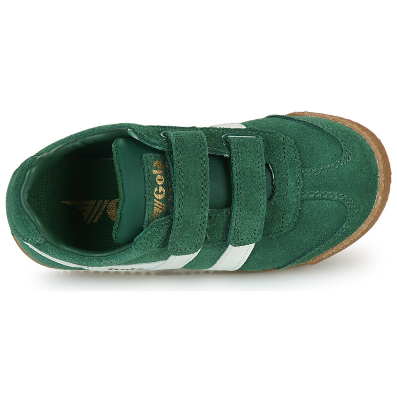 Gola Baskets enfant vertes HARRIER VELCRO - 6