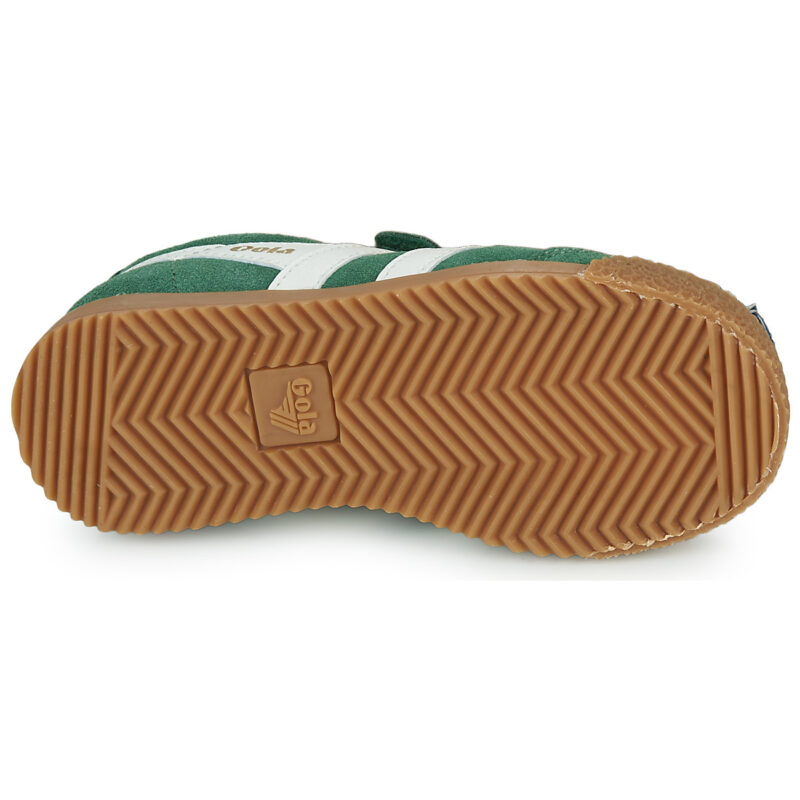 Gola Baskets enfant vertes HARRIER VELCRO - 7
