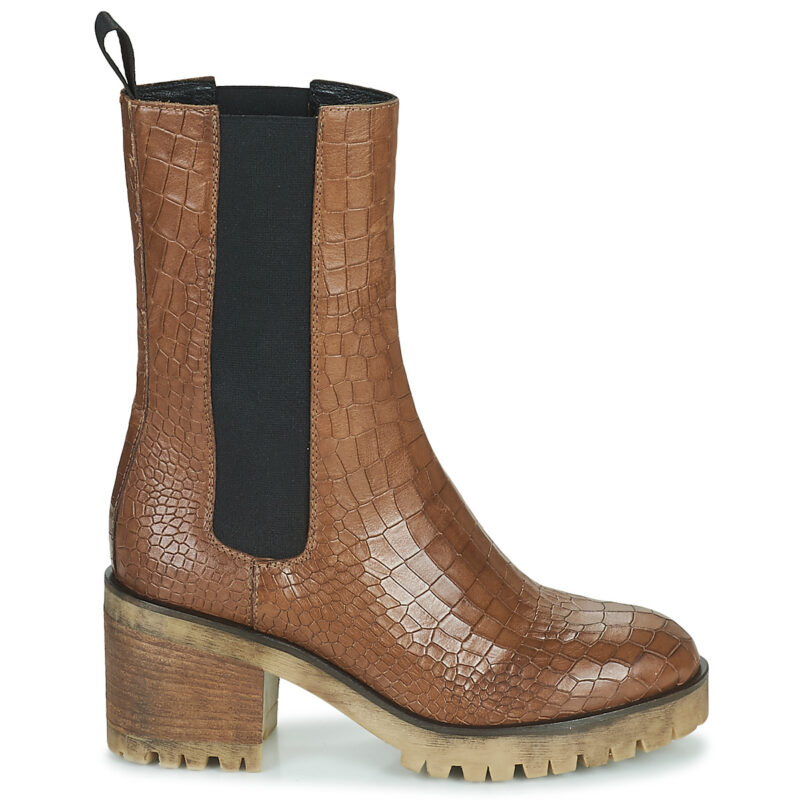 Semerdjian E228-E3-COCCO-RIND Marrone Stivaletti Donna - 2