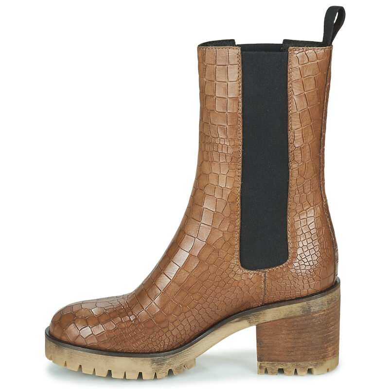 Semerdjian E228-E3-COCCO-RIND Marrone Stivaletti Donna - 4
