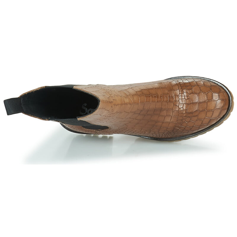 Semerdjian E228-E3-COCCO-RIND Marrone Stivaletti Donna - 6