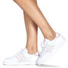 adidas  CONTINENTAL 80 STRI  Bianco -  Sneakers basse Donna - 8