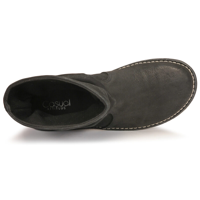 Casual Attitude  BOBINE  Nero -  Stivaletti Donna - 6