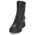 Freelance  LUCY COMBAT LACE UP BOOT  Nero -  Stivaletti Donna - 3