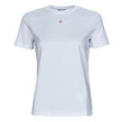 T-shirt  Diesel  T-REG-MICRODIV  Bianco T-shirt maniche corte Donna - 1