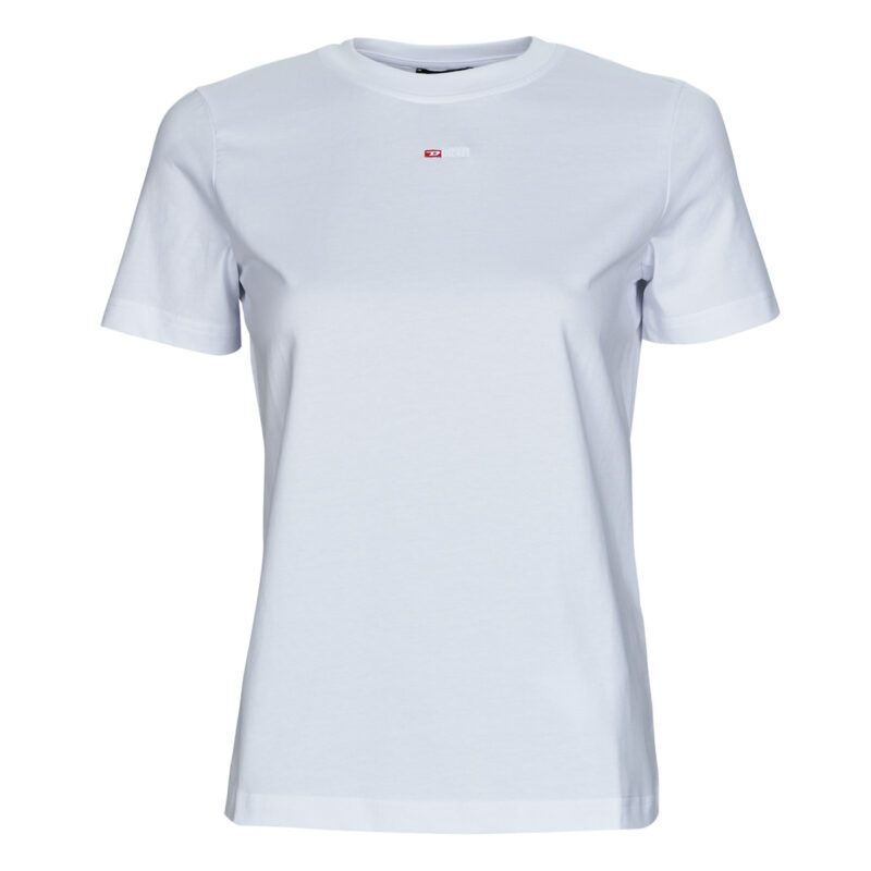 T-shirt  Diesel  T-REG-MICRODIV  Bianco T-shirt maniche corte Donna - 1