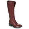 Dream in Green  NUCRE  Rosso Stivali bassi Donna