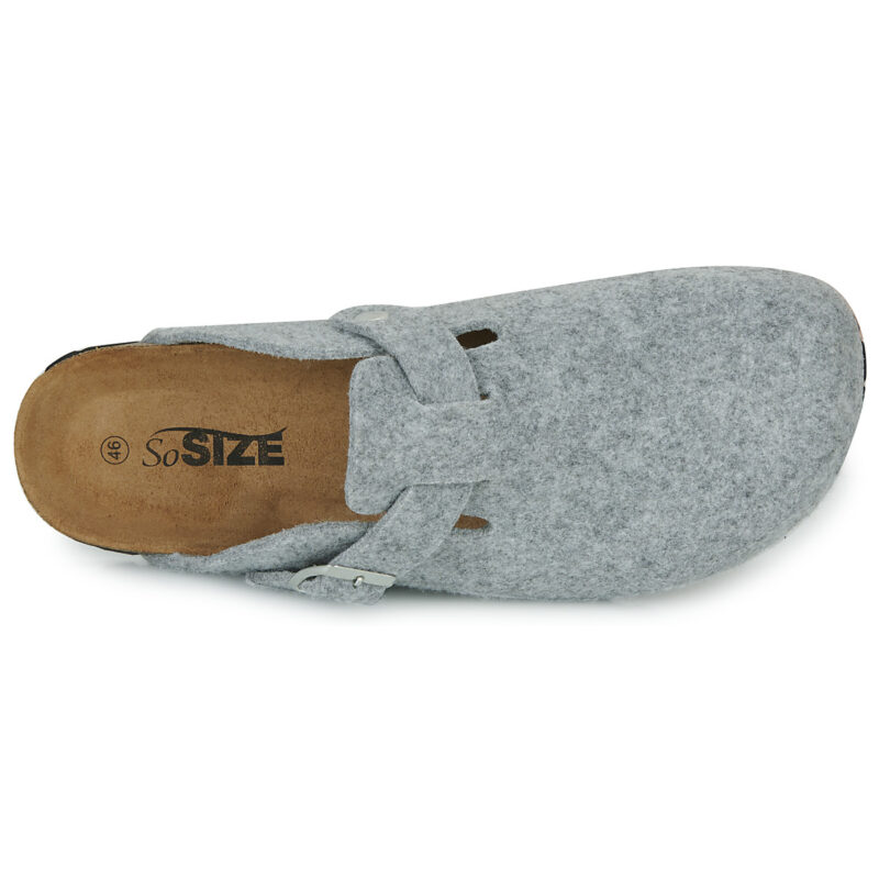 So Size BELLALA Grey Women's Slippers - 6