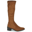 JB Martin 1JOLIE Braune Stiefeletten mit Absatz f&uuml;r Damen - Gr&ouml;&szlig;e 2