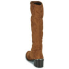 JB Martin 1JOLIE Braune Stiefeletten mit Absatz f&uuml;r Damen - Gr&ouml;&szlig;e 5