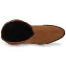 JB Martin 1JOLIE Braune Stiefeletten mit Absatz f&uuml;r Damen - Gr&ouml;&szlig;e 6