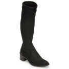 JB Martin 1JOLIE Schwarze Stiefeletten mit Absatz f&uuml;r Damen &ndash; Gr&ouml;&szlig;e 1