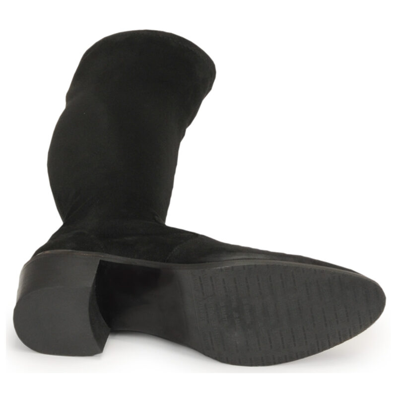 JB Martin 1JOLIE Schwarze Stiefeletten mit Absatz f&uuml;r Damen &ndash; Gr&ouml;&szlig;e 7