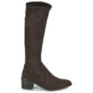 JB Martin 1JOLIE Braune Stiefeletten mit Absatz f&uuml;r Damen - Gr&ouml;&szlig;e 2