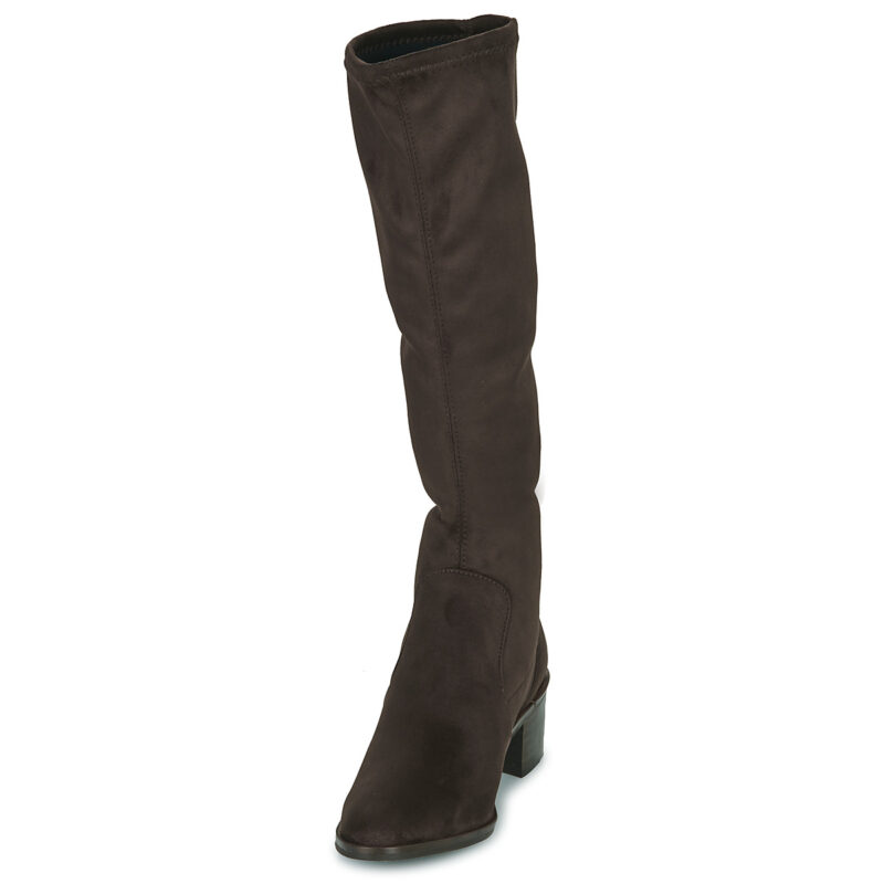 JB Martin 1JOLIE Braune Stiefeletten mit Absatz f&uuml;r Damen - Gr&ouml;&szlig;e 3