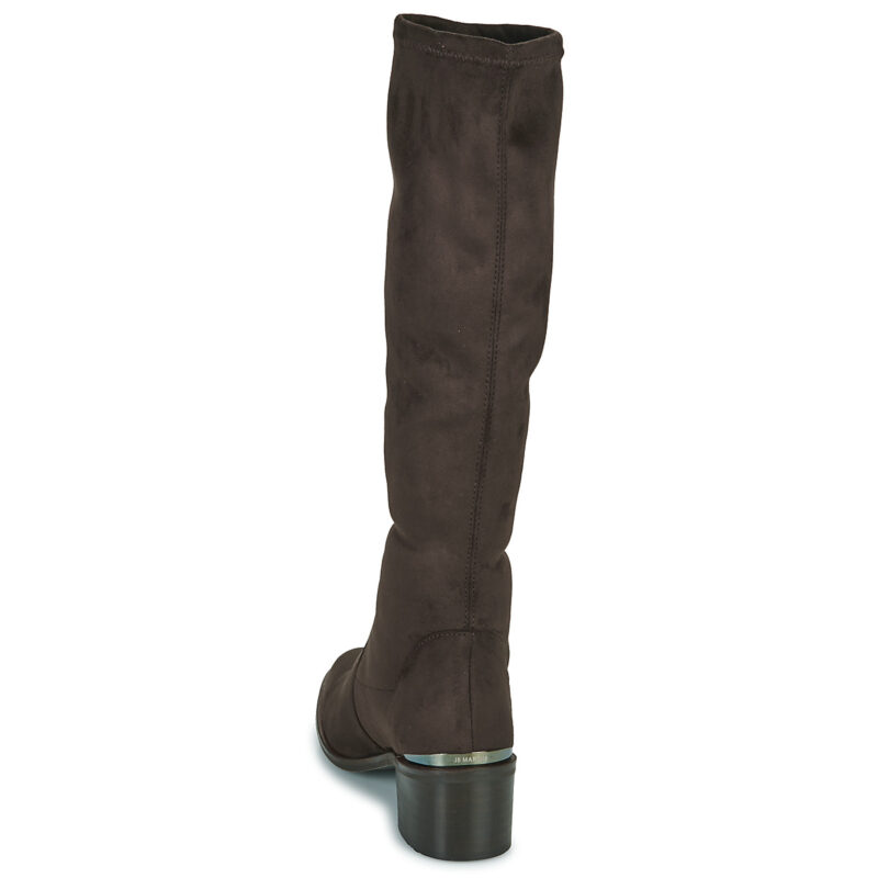 JB Martin 1JOLIE Braune Stiefeletten mit Absatz f&uuml;r Damen - Gr&ouml;&szlig;e 5