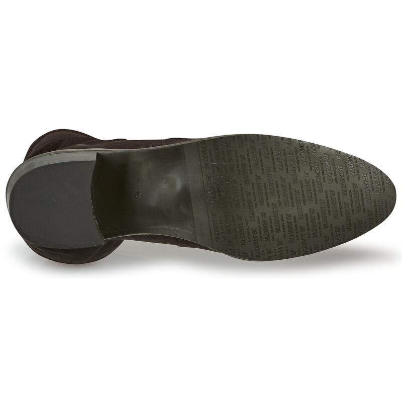 JB Martin 1JOLIE Braune Stiefeletten mit Absatz f&uuml;r Damen - Gr&ouml;&szlig;e 7