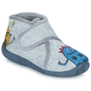 Citrouille et Compagnie NEW 93 Grigio - Pantofole Bambino