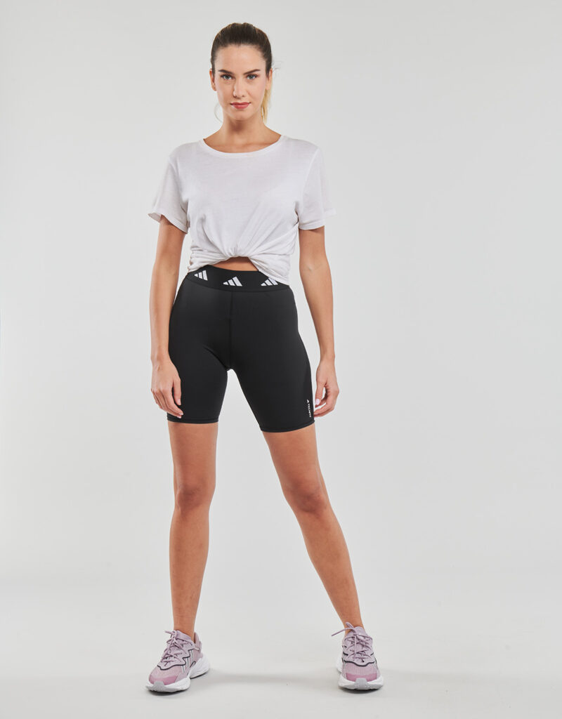 Pantalones cortos adidas TF BIKE SHO T Negros Pantalones cortos Mujer - 2