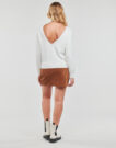 Pull  Molly Bracken Pulls blancs pour femmes E1601AH - 4