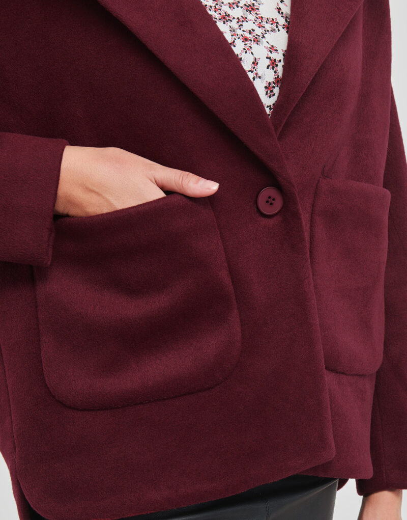 Jacke Molly Bracken PL229AAH Rosso Giubbotti Frau - 5