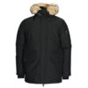 Parka Schott NESLON20 Noir Parka Homme