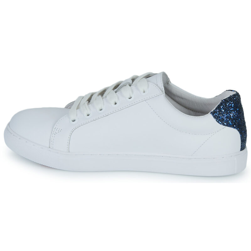 Bons baisers de Paname SIMONE JE T AIME MOI NON PLUS White Low-top sneakers Women - 4