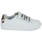 Bons baisers de Paname EDITH BESOIN DE RIEN ENVIE DE TOI Blanco Zapatillas bajas Mujer - 2